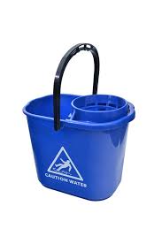 15ltr Bucket with Wringer Blue